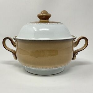 Denby Seville (retired) Stoneware 2 Qt. Round Covered Casserole